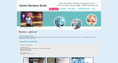 Desktop Screenshot of dentistemohammedia.com